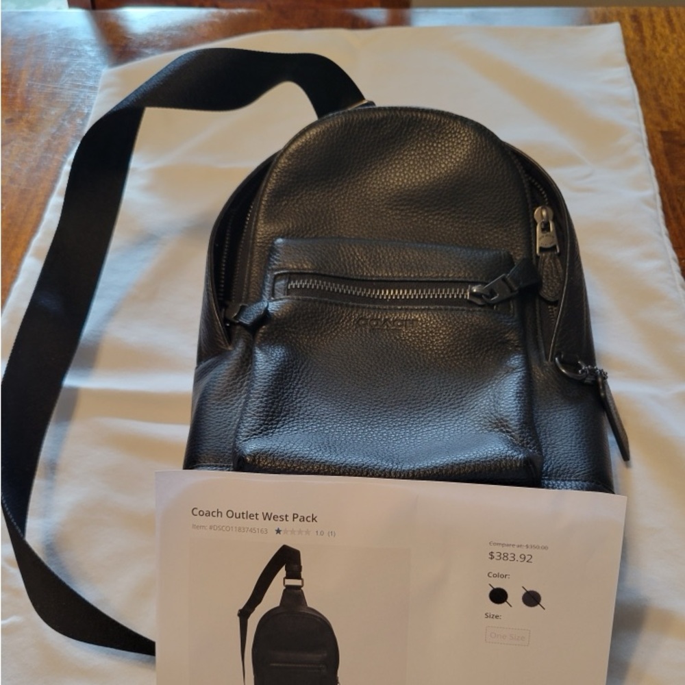 Like New Coach Outlet West Pack!